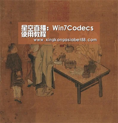 星空直播:Win7Codecs使用教程(图1) 星空赛事